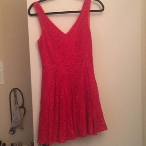 Tiny red dress
